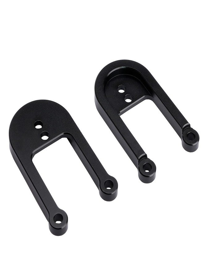 DJX 2pcs Aluminum Front/Rear Shock Tower Hoops Bracket Mount for 1/10 RC CAR RC4WD Gelande II Chassis (Front Shock Hoops) - Image 1